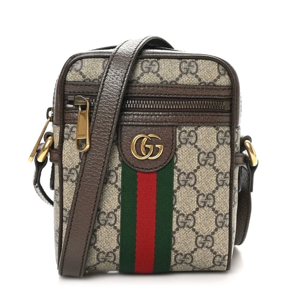Gucci Handbags - Gucci GG Supreme Mini Ophidia Messenger Crossbody Bag | Excellent Condition